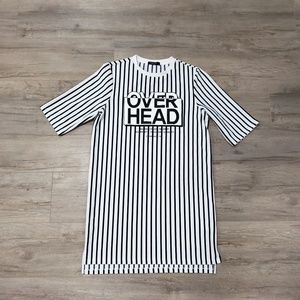 B&W Vertical Stripped dress